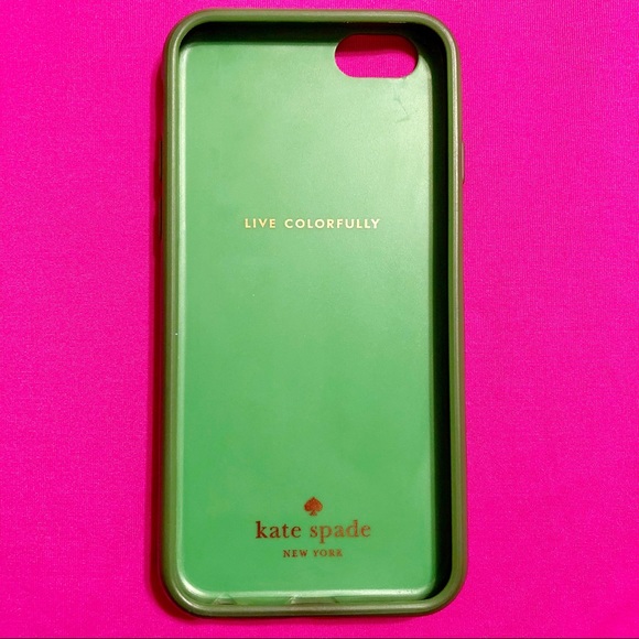 Kate Spade Ikat Green iPhone 6 6s Case - Picture 2 of 2